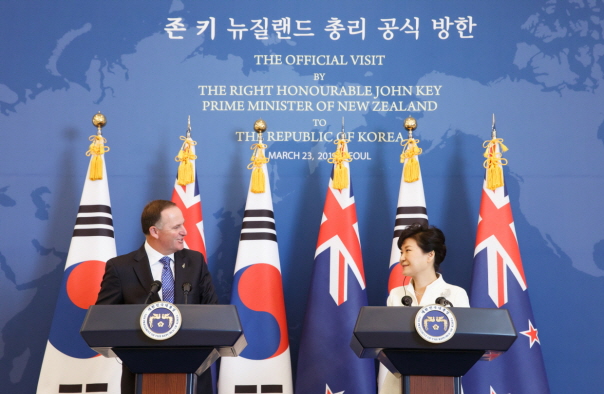 한-뉴질랜드 FTA 협정 (2015.3.23. 한국)