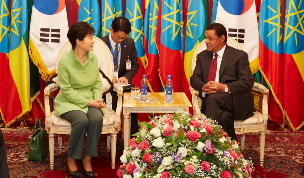 2016년 에티오피아 하일레마리암 총리