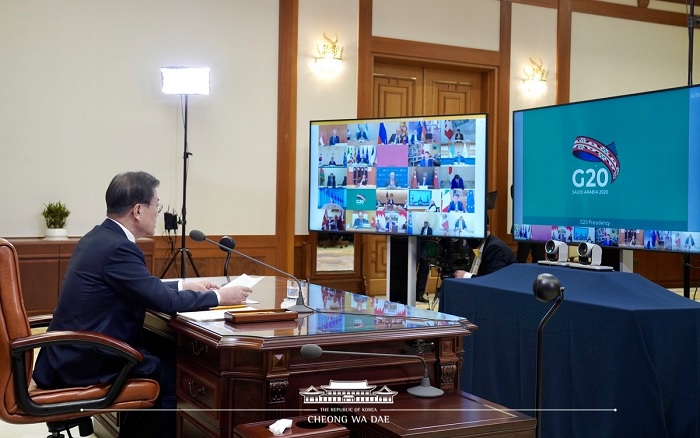 G20 화상 특별 정상회의