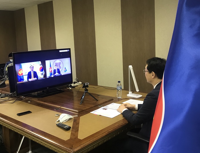 차관보 인도네시아방문 림족호이 아세안 사무총장 화상 예방