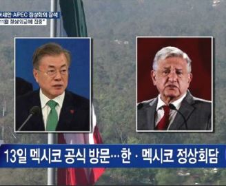 문 대통령 아세안 관련 정상회의, 멕시코 공식 방문 및 APEC 정상회의 참석 이미지