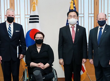 산업부, 美 상원의원단 면담 이미지