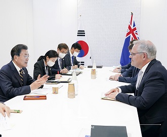 [G20 정상회의 계기] 한-호주 정상회담 이미지