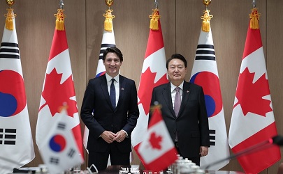 한-캐나다 정상회담 (2023.5.17. 한국)