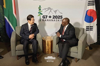 [G7 정상회의 계기] 남아프리카공화국, 호주와 정상회담