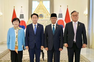 대통령 특사단 인도네시아 방문 이미지