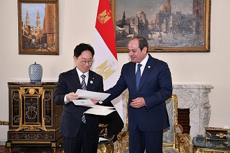 대통령 특사 이집트 방문