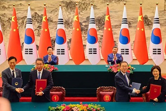 한-중국 국경에서의 지식재산권 보호를 위한 상호 협력 MOU