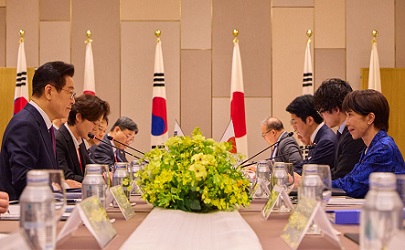 한-일본 정상회담 이미지