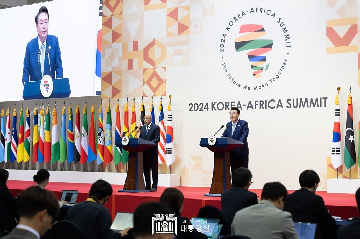 2024 한-아프리카 정상회의 (폐회식 및 공동언론발표)