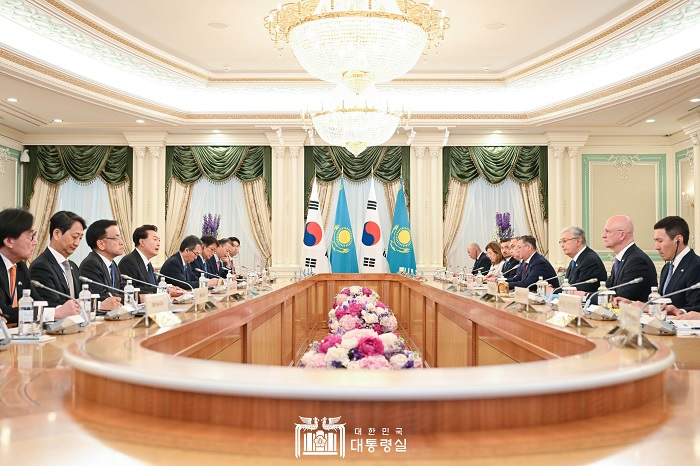 한-카자흐스탄 확대 정상회담