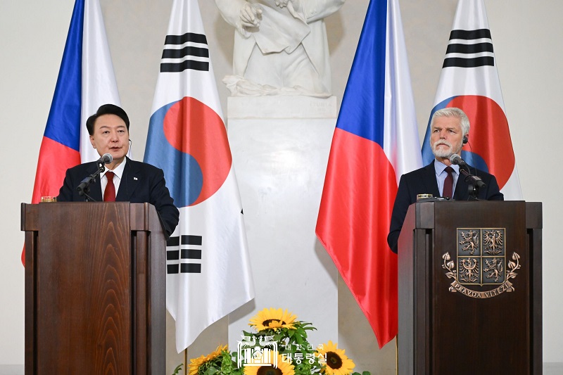 한-체코 공동기자회견 발표문: 체코 원전, 양국 협력의 이정표···미래 성장 기반 구축 이미지