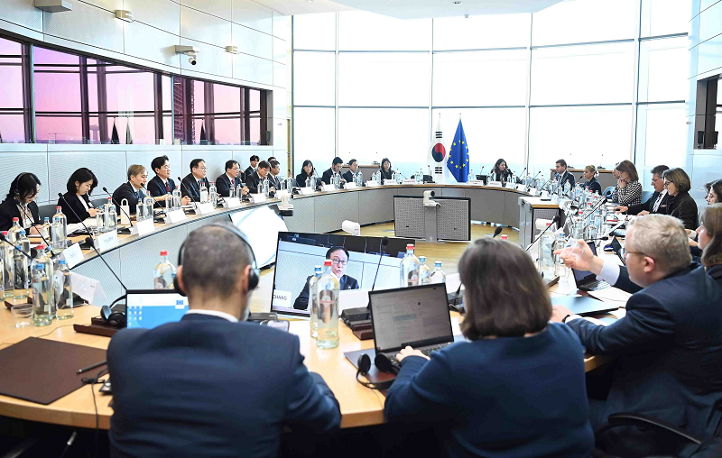 제12차 한-EU FTA 무역위원회 이미지