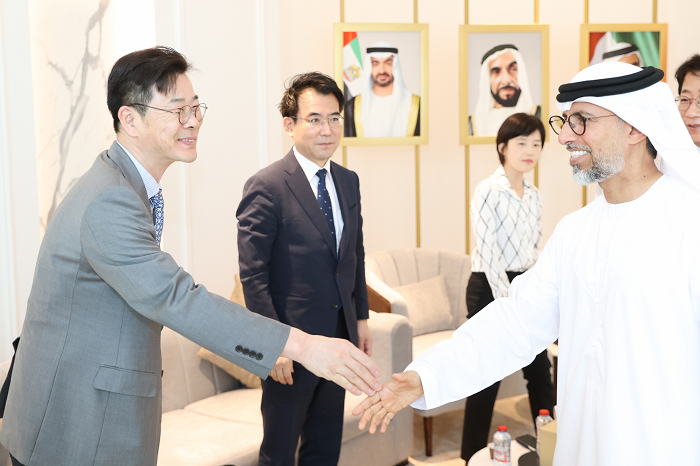 UAE 에너지인프라부 장관 면담