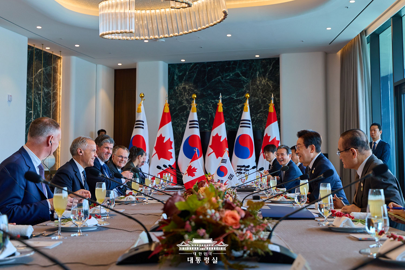 한-캐나다 정상회담