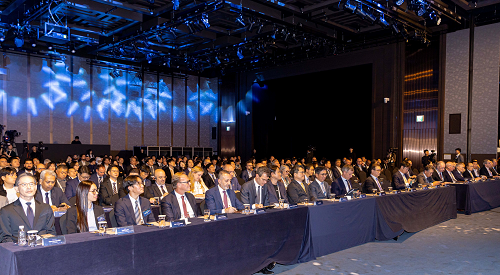 10월 30일 서울 그랜드 인터콘티넨탈 파르나스 호텔에서 열린 &lsquo;Invest KOREA 컨퍼런스&rsquo; 행사장의 모습