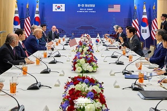 한-미국 오찬 정상회담 관련 대한민국 대통령실 브리핑