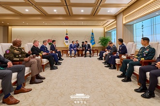 피트 헤그세스 미 전쟁부 장관 예방