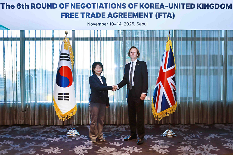 The 6th ROUND OF NEGOTIATIONS OF KOREA-UNITED KINGDOM / FREE TRADE AGREEMENT(FTA) / November 10~14, 2025, Seoul