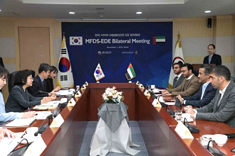 한-UAE 의약품청, 대외무역부와 양자회의: 의료제품 진출 기반 등 포괄적 협력체계 논의