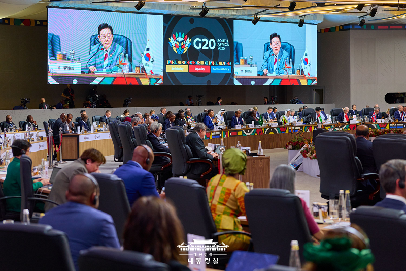 이재명 대통령 발언 모습