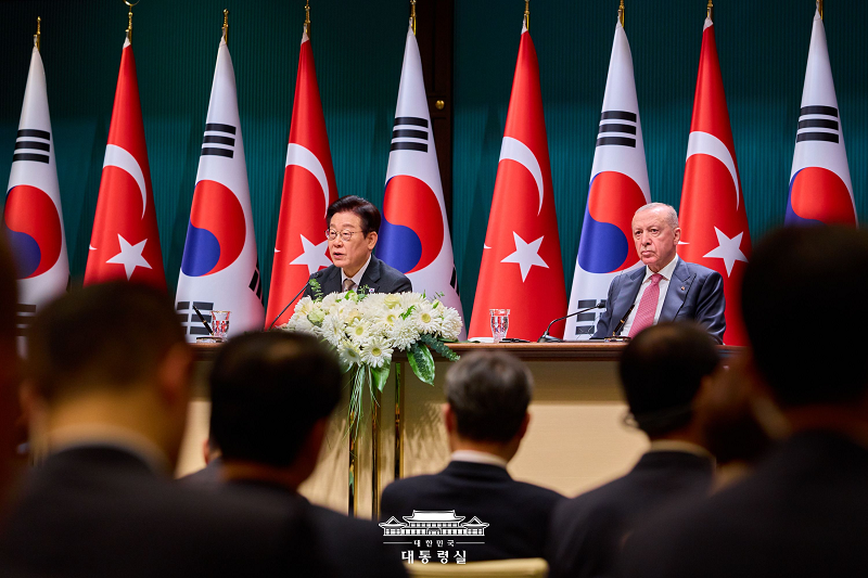 한·튀르키예 MOU 서명식 및 공동언론발표