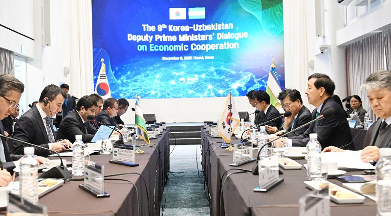 구윤철 부총리, 제6차 한-우즈벡 경제부총리 회의