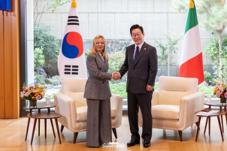 멜로니 이탈리아 총리, 17∼19일 공식 방한···이 대통령과 정상회담