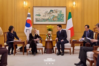 한-이탈리아 정상회담