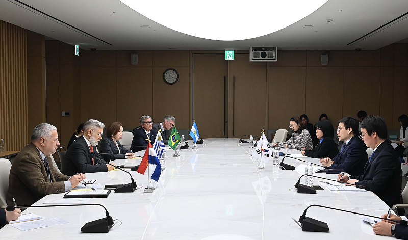 메르코수르 주한대사단 간담회