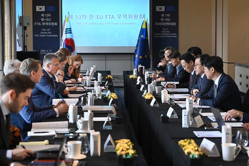 한-EU FTA 무역위원회 및 차세대전략대화: DTA, 자동차, MRA, 화장품, 철강, 배터리 이미지
