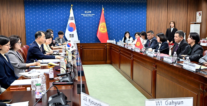 한-키르기스스탄 경제공동위: 교역투자·개발협력·환경·에너지·농업협력, 기업애로사항 해소 요청 이미지