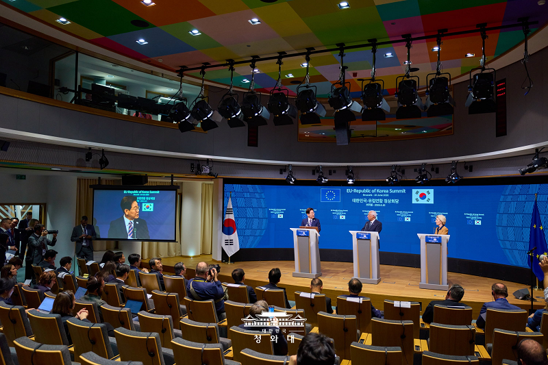 한&middot;EU 공동언론발표
