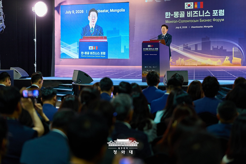 이재명 대통령이 발언하는 모습