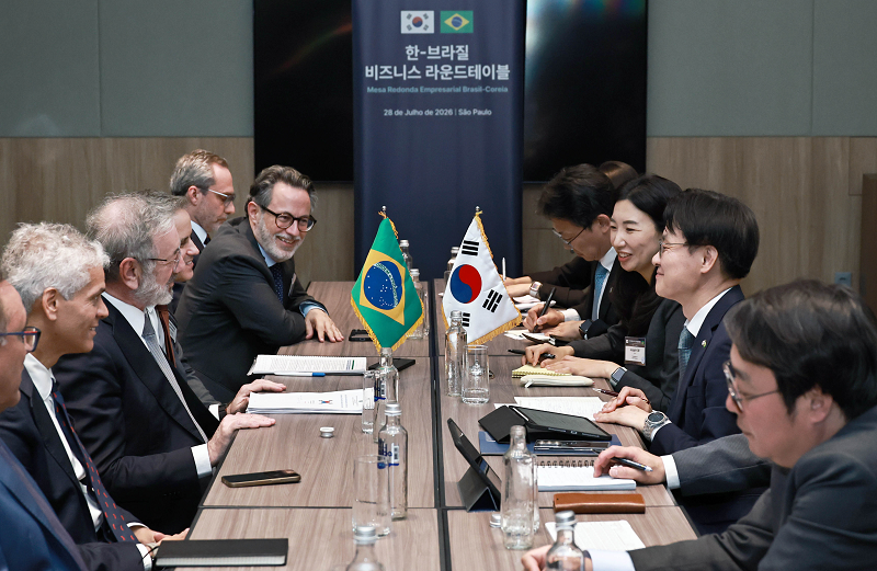브라질 개발산업통상서비스부 장관 면담