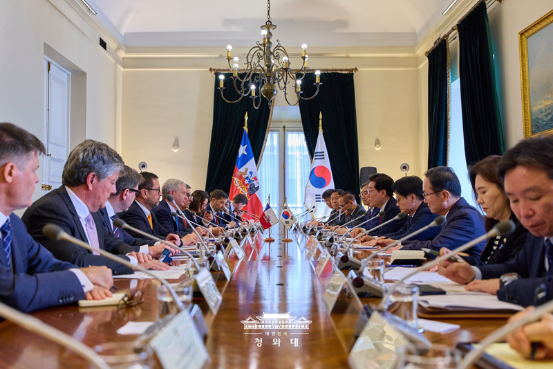 정상회담장