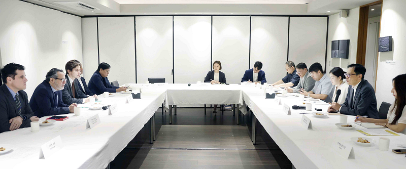 간담회장