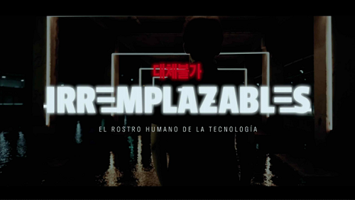 이마헨 텔레비시온(Imagen Televisi&oacute;n): &lsquo;대체할 수 없는 것들: 기술의 인간적 얼굴(Irremplazables: El lado humano de la tecnolog&iacute;a)&rsquo; 방송 화면