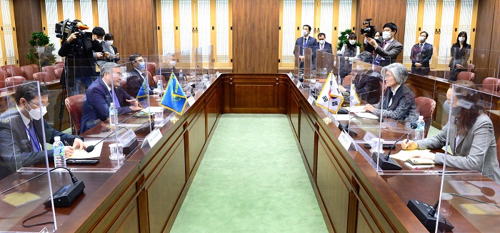 무흐타르 틀례우베르디 카자흐스탄 외교장관과의 회담