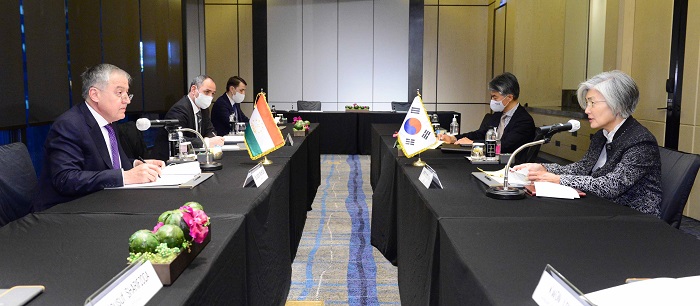 시로지딘 무흐리딘 타지키스탄 외교장관과의 회담